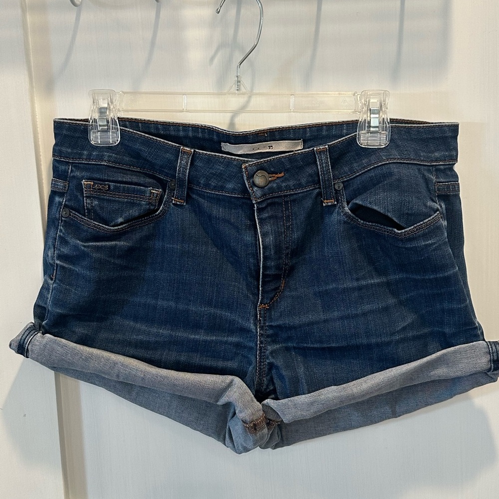 Joe’s Jeans Dark Blue Denim Shorts